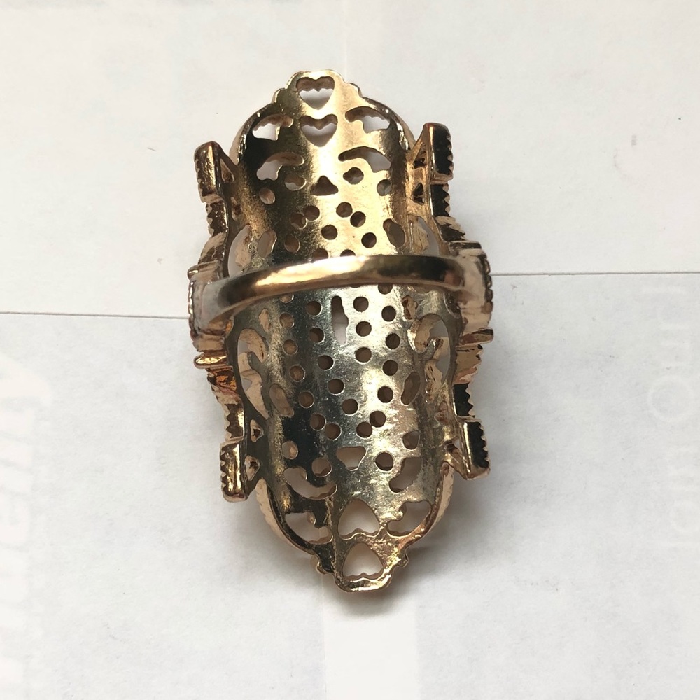 Gold ring - Picture 3 of 4